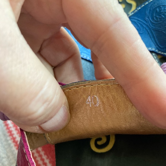 New Leather Socofy Sandals size 40 - Picture 4 of 5